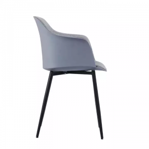 Современный мягкий обеденный стул с бархатной тканью BV-HALF-F Fabric Chair