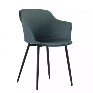 Современный мягкий обеденный стул с бархатной тканью BV-HALF-F Fabric Chair