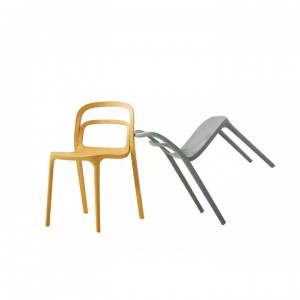Modern Plastic Dining Chair Smith-2