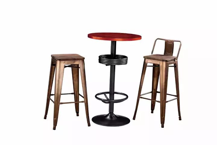 Ang Kalig-on ug Kaanindot sa Metal Bar Stools sa Bar Stool Furniture