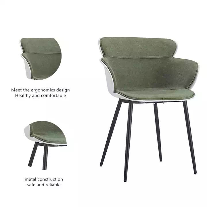 Patogūs ir elegantiški medžiaginiai foteliai: suteiksite savo svetainei prabangos
