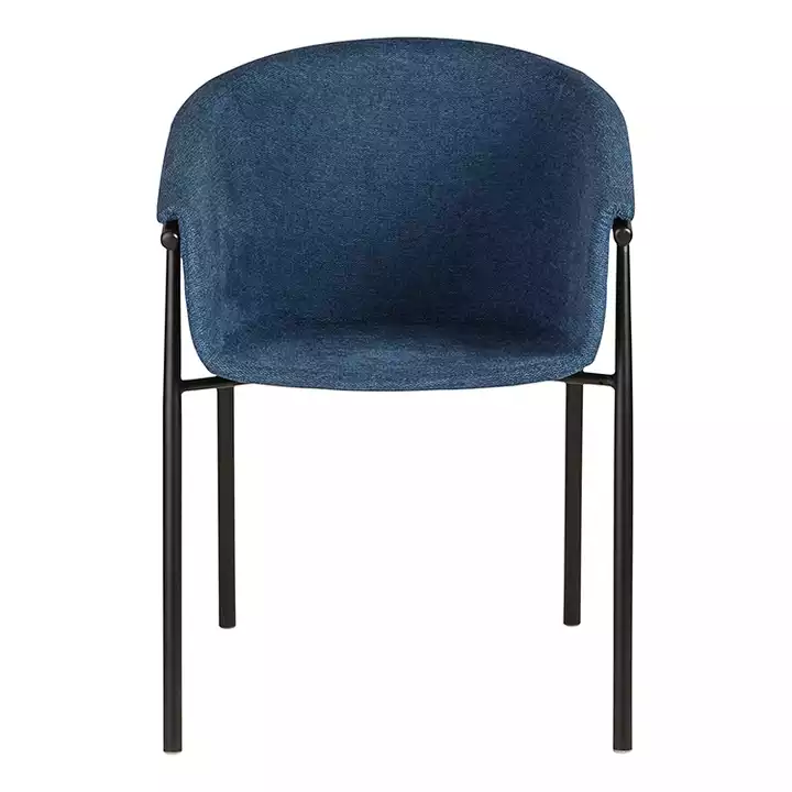 Fabric Upholstered Dining Chairs With Arms