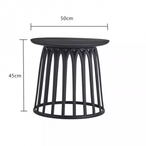 PP Modern Top Table Plastic Round Dining Table C-2