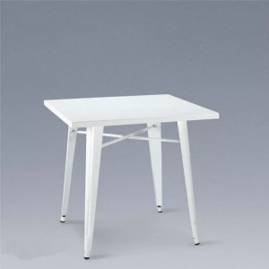 Metal Table Top Square Dining Table  T-18