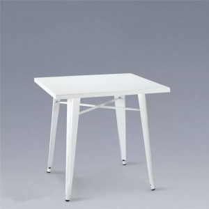 Metal Table Top Square Dining Table T-18