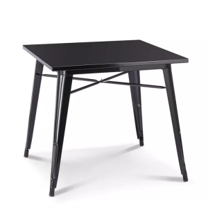 Metal Table Top Square Dining Table T-18