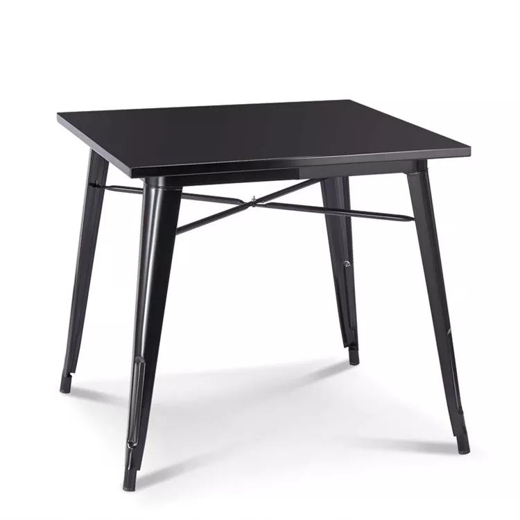 Metal Table Top Square Dining Table  T-18 Featured Image