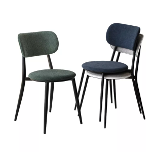 Met fluweel beklede eetkamerstoelen F809-HF