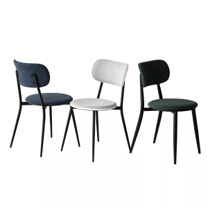 Met fluweel beklede eetkamerstoelen F809-HF