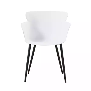 Manufactur standard Luxury Black Hotel Furniture Outdoor Room Restaurant Furniture Metal Leg Dining Chair