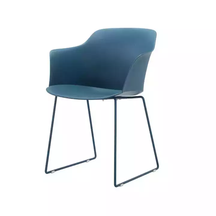 Manufacturer for Plastic Chair For Children -
 Modern Plastic Stable Metal Legs Dining Chair BV-3 – Forman