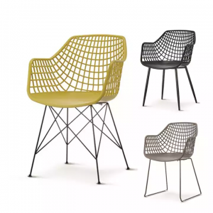 PP Designer Restaurant Stoelen Plastic Dining Chair 1692-2