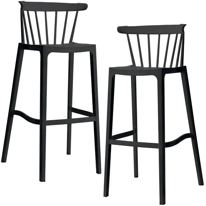 Leisure Plastic High Bar Stools Bar Chair Sales 1780 Featured Image