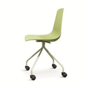 Simple Design Swivel Chair With Plastic Seat 1661-3