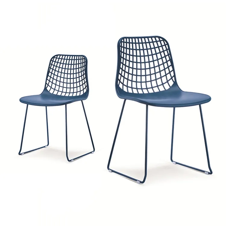 Simple And Fashionable Plastic Backrest Chair