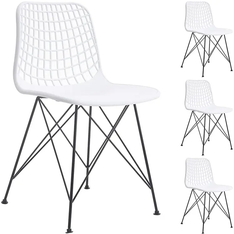 One of Hottest for Patio Chair -
 Wholesale Plastic Dining Chair With Metal Leg 1691-2 – Forman