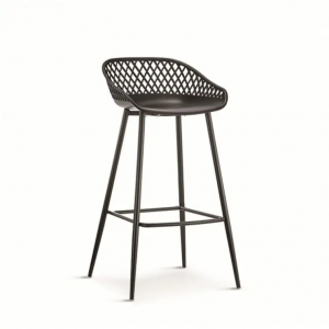 ခေတ်မီဒီဇိုင်း Bar Stool Metal High Chairs 1695-75H