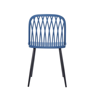 Cane Plastic Armrest Garden Chair Balcony 1696