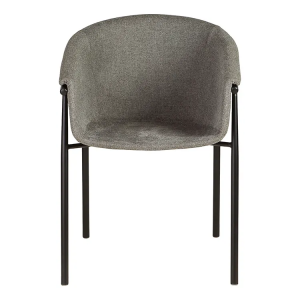 Disenyo nga Plastic Cafe Leisure Fabric Chair F802-F1