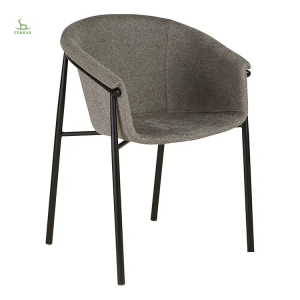 Դիզայն Plastic Cafe Leisure Fabric Chair F802-F1