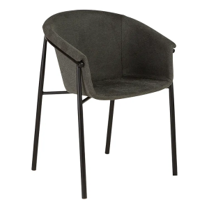 Disenyo nga Plastic Cafe Leisure Fabric Chair F802-F1