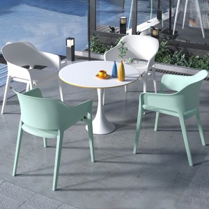 Cheap price Chair And Plastic Tables - Plastic Garden Furniture	Modern Dinning Chair 1798 – Forman