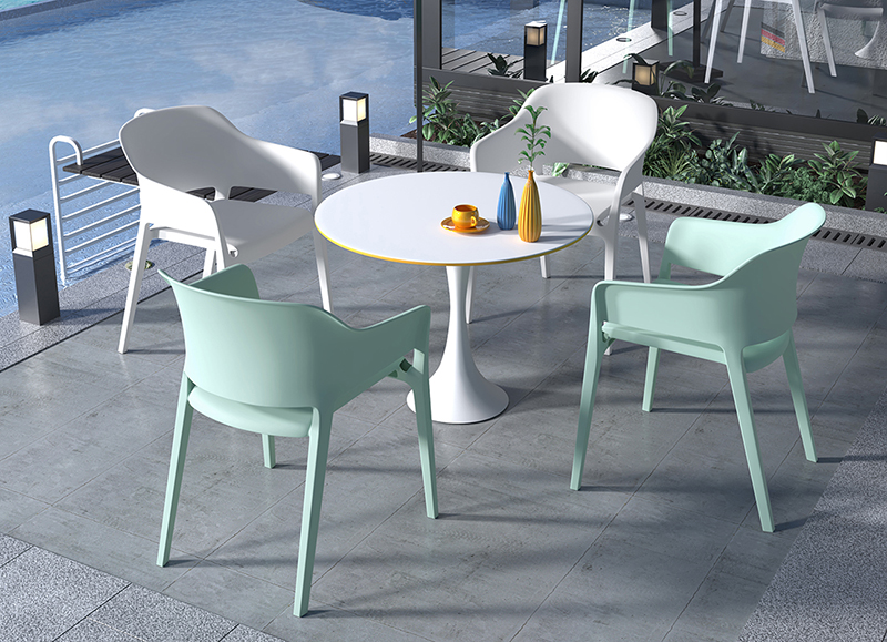 plastic dining chairs