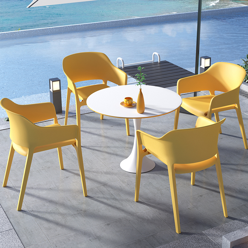 Best quality Bar Plastics Longue Chairs -
 Stackable Outdoor Garden Plastic Chairs 1798 – Forman