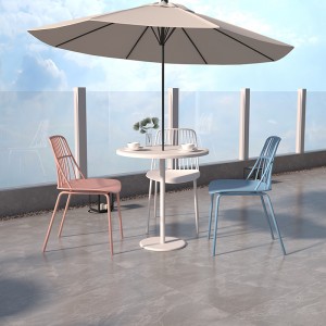 Moderne buitemeubels Plastiek Patio Stoel 828