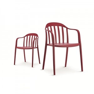 Mbiri Yapamwamba Kvj-1103 High Quality Nordic Arm Chair Rattan Cane Back Dining Room Chair