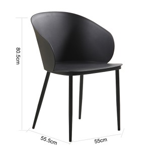 Cheap PriceList for Rikayard High Quality Modern Cheap Wholesale Austin Dining Arm PP Plastic Chair